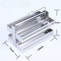 Stainless Steel Microscope
Histology Tissue Slide Staining Rack