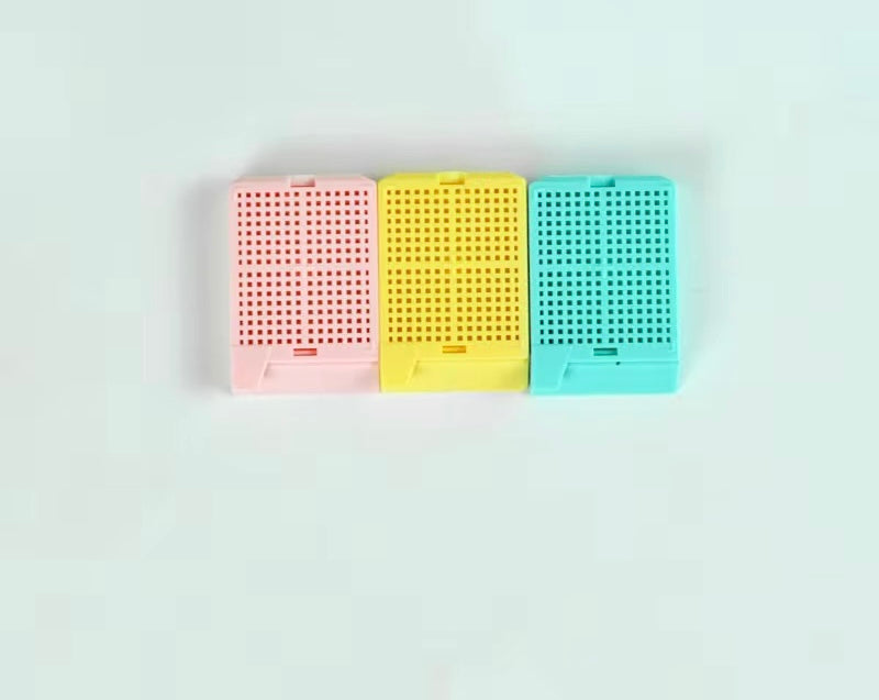 Plastic Histology Tissue Fixation Paraffin Embedding Cassettes