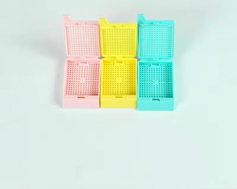 Plastic Histology Tissue Fixation Paraffin Embedding Cassettes